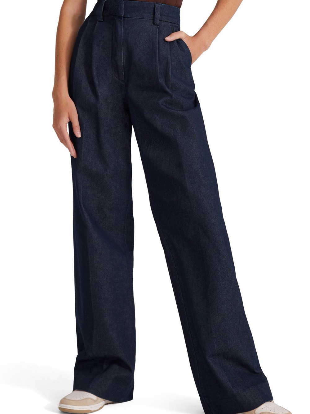 Favorite Daughter Favorite Pant in Vienna - Dark Blue Jeans Pants